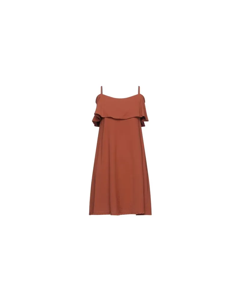 BLUKEY KLEIDER - Midi-Kleiderauf YOOX.COM Braun