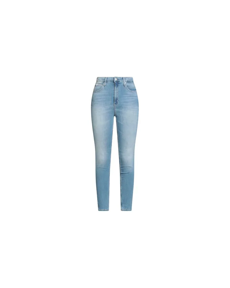 Calvin Klein HOSEN & RÖCKE - Jeanshosenauf YOOX.COM Blau