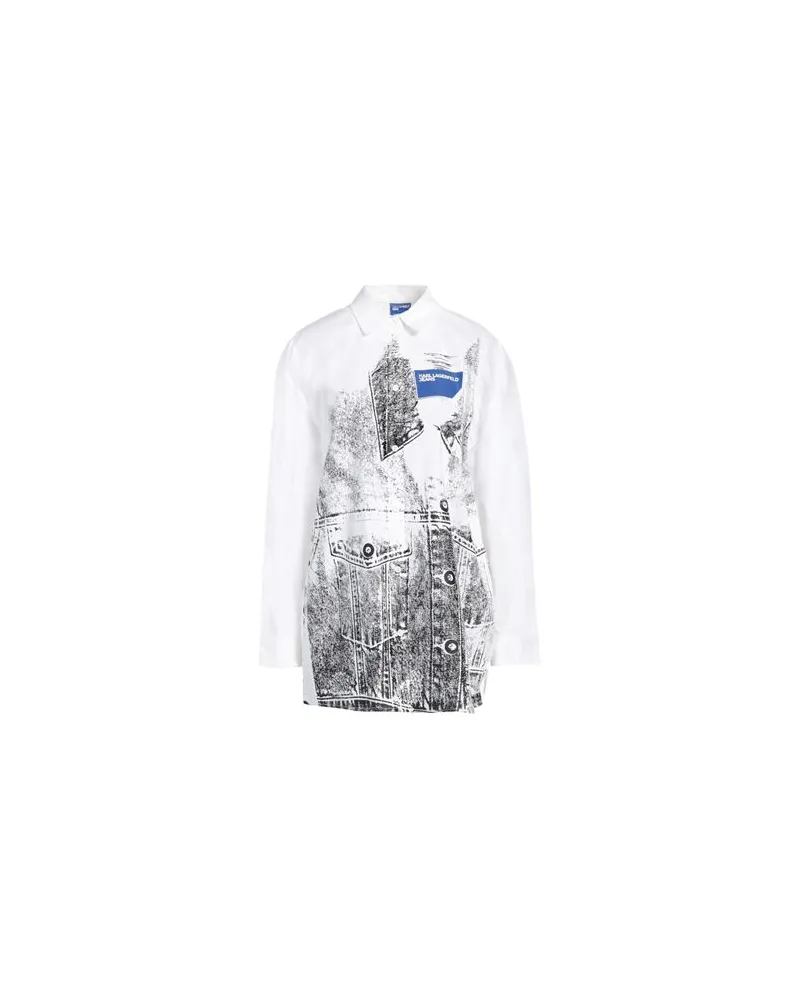 Karl Lagerfeld TOPS - Hemdenauf YOOX.COM Weiß
