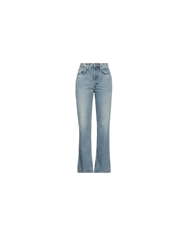 RE/DONE HOSEN & RÖCKE - Jeanshosenauf YOOX.COM Blau