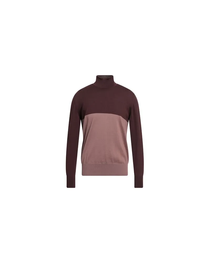 Tagliatore STRICKWAREN - Rollkragenpulloverauf YOOX.COM Braun