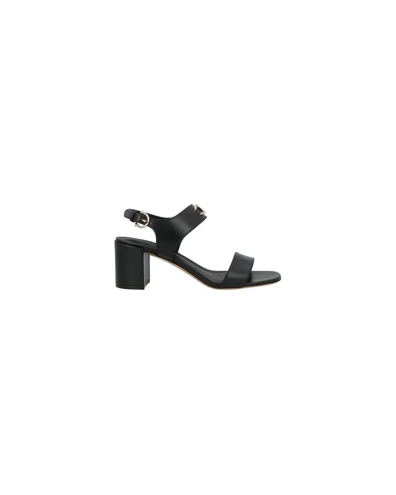 Ferragamo CAYLA 55 - SCHUHE - Sandalenauf YOOX.COM Schwarz