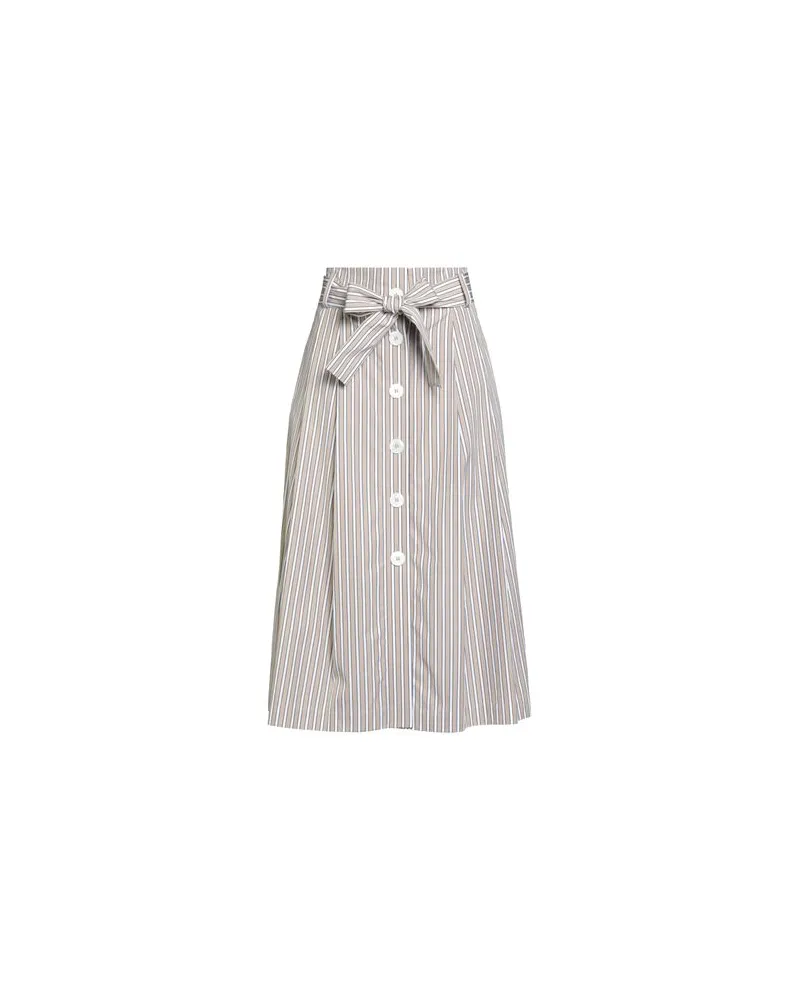 Luisa Spagnoli HOSEN & RÖCKE - Midi-Röckeauf YOOX.COM Khaki