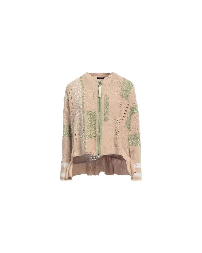 HIGH STRICKWAREN - Strickjackenauf YOOX.COM Beige