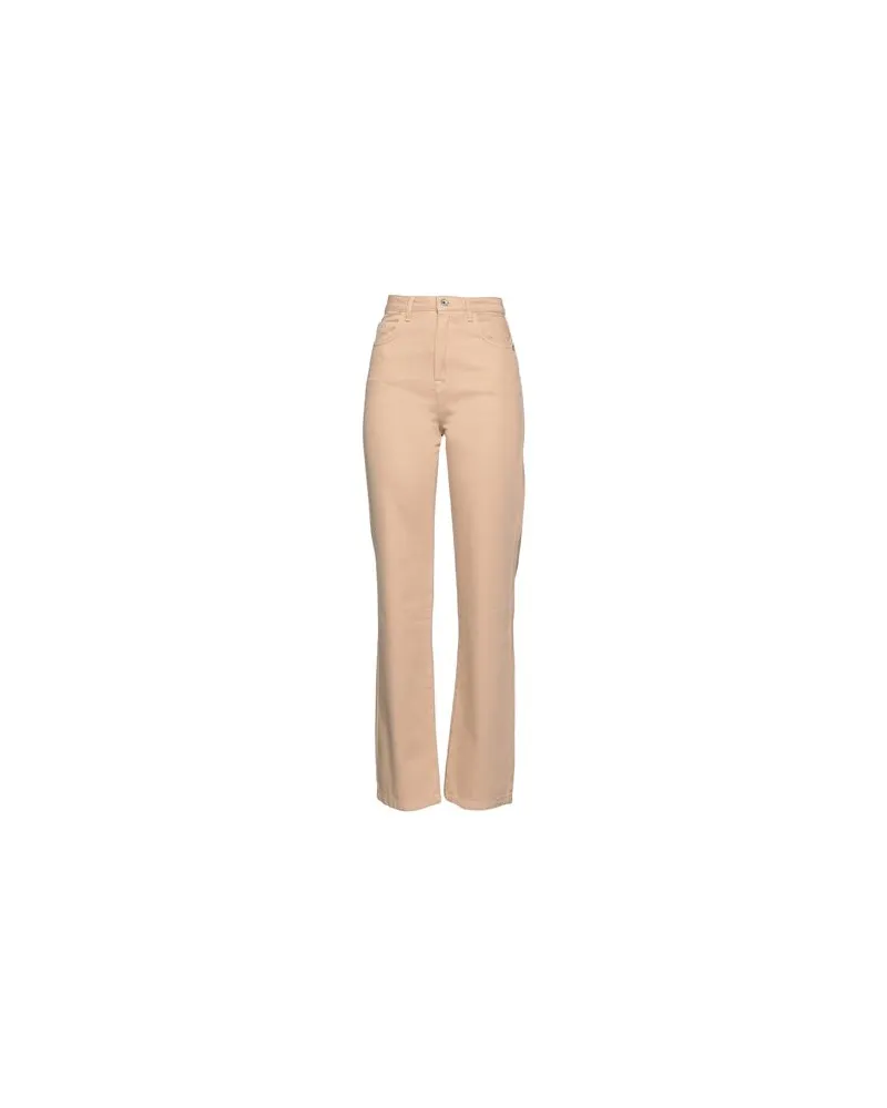Patrizia Pepe HOSEN & RÖCKE - Jeanshosenauf YOOX.COM Sand