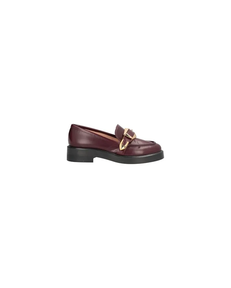 Alberta Ferretti SCHUHE - Mokassinsauf YOOX.COM Bordeaux
