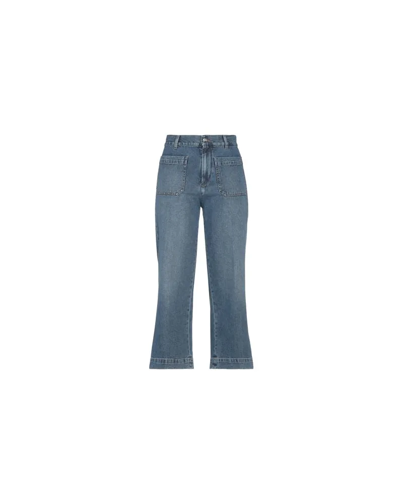 nine:inthe:morning HOSEN & RÖCKE - Jeanshosenauf YOOX.COM Blau