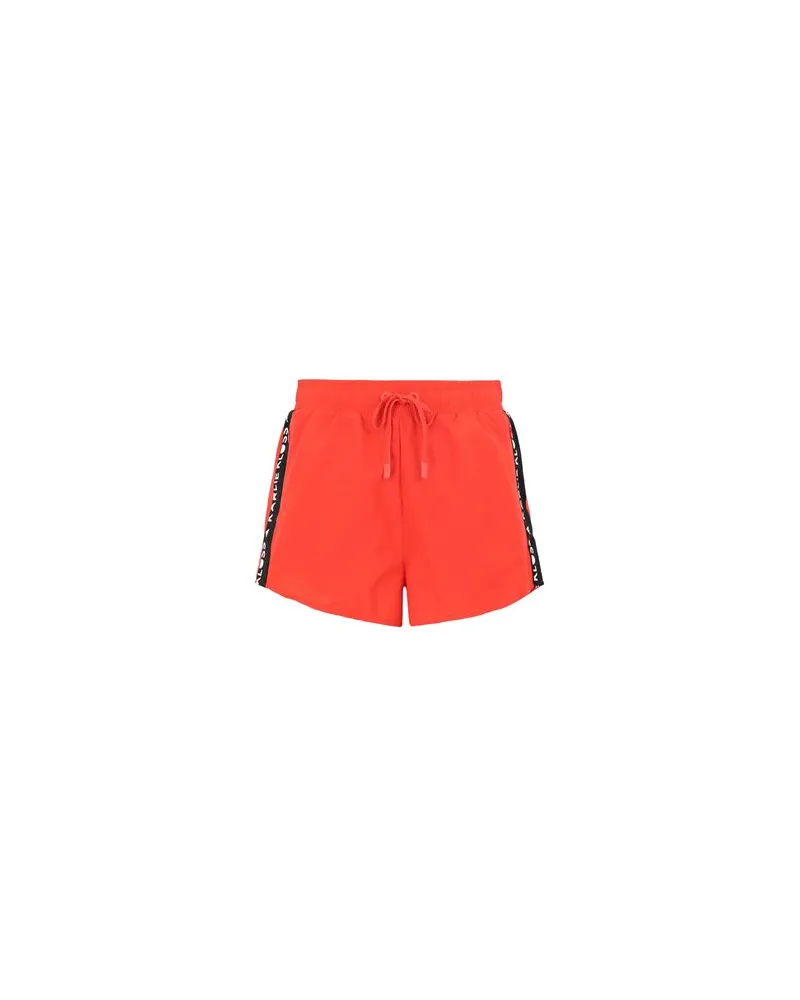 adidas SHORT   - HOSEN & RÖCKE - Shorts & Bermudashortsauf YOOX.COM Orange