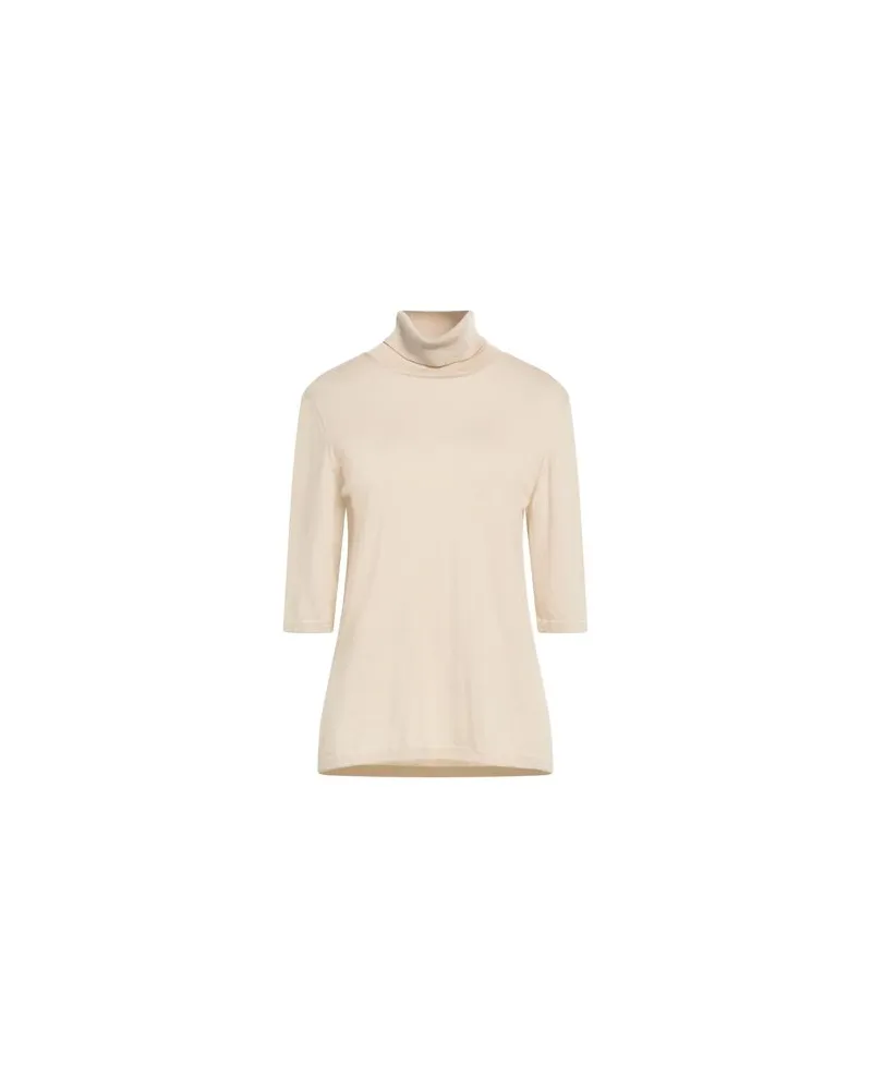 Max Mara LEISURE - STRICKWAREN - Rollkragenpulloverauf YOOX.COM Beige