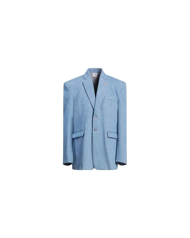VETEMENTS ANZÜGE und CO-ORDS - Blazersauf YOOX.COM Blau