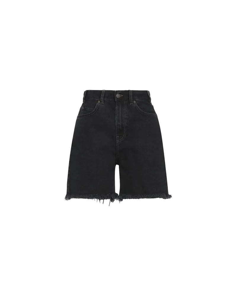 6397 HOSEN & RÖCKE - Jeansshortsauf YOOX.COM Schwarz