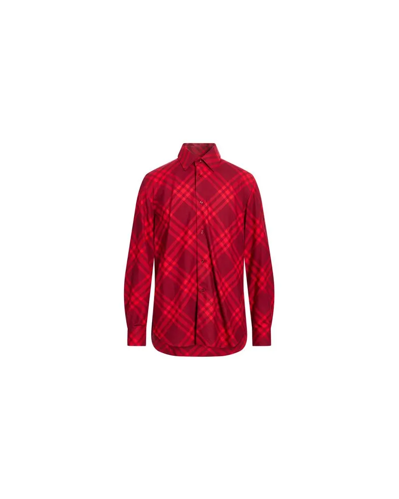 Burberry TOPS - Hemdenauf YOOX.COM Rot