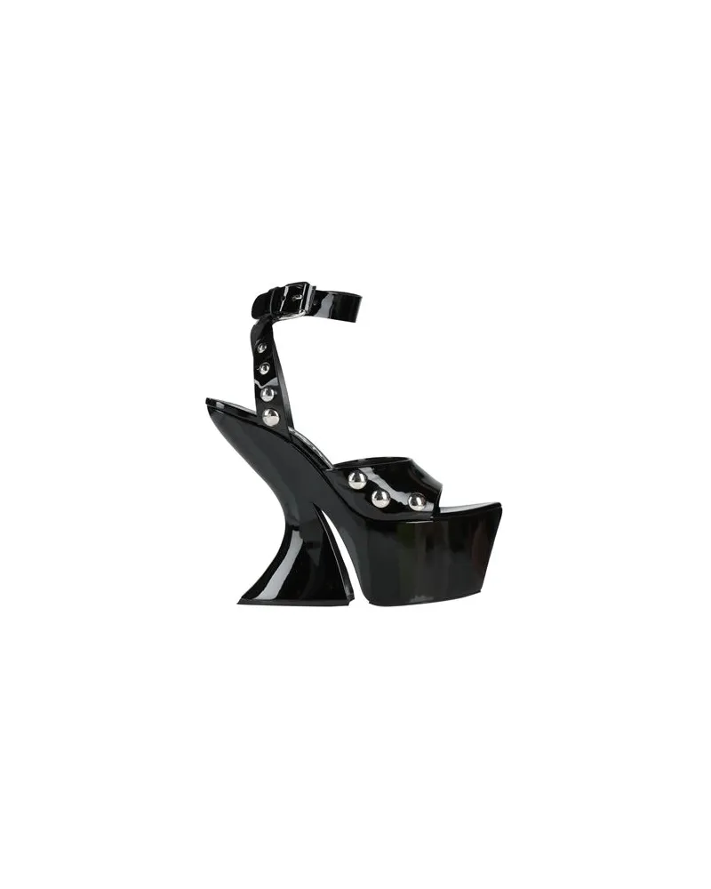 Casadei SCHUHE - Sandalenauf YOOX.COM Schwarz