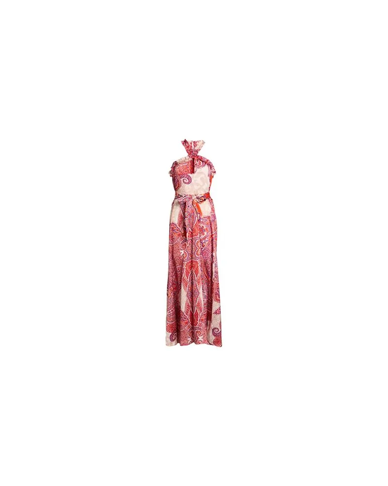 ANONYME designers KLEIDER - Maxi-Kleiderauf YOOX.COM Rot