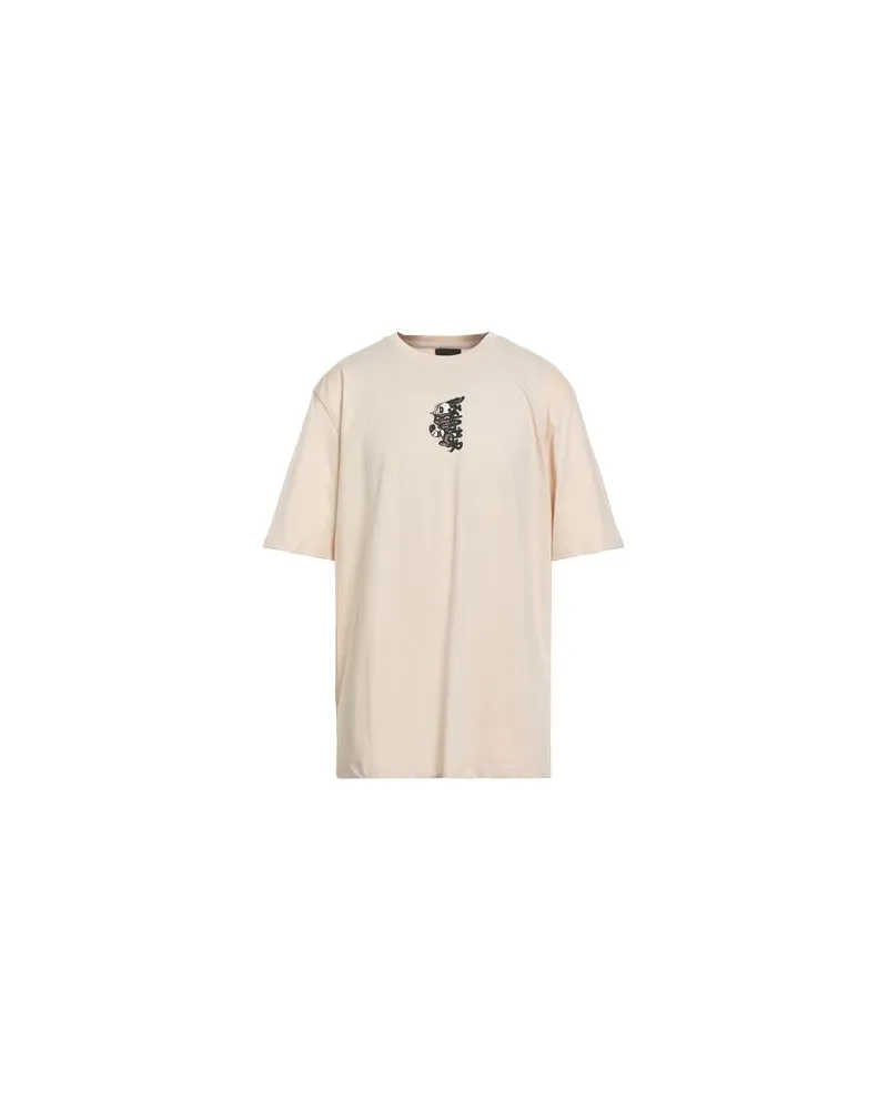 DISCLAIMER TOPS - T-shirtsauf YOOX.COM Beige