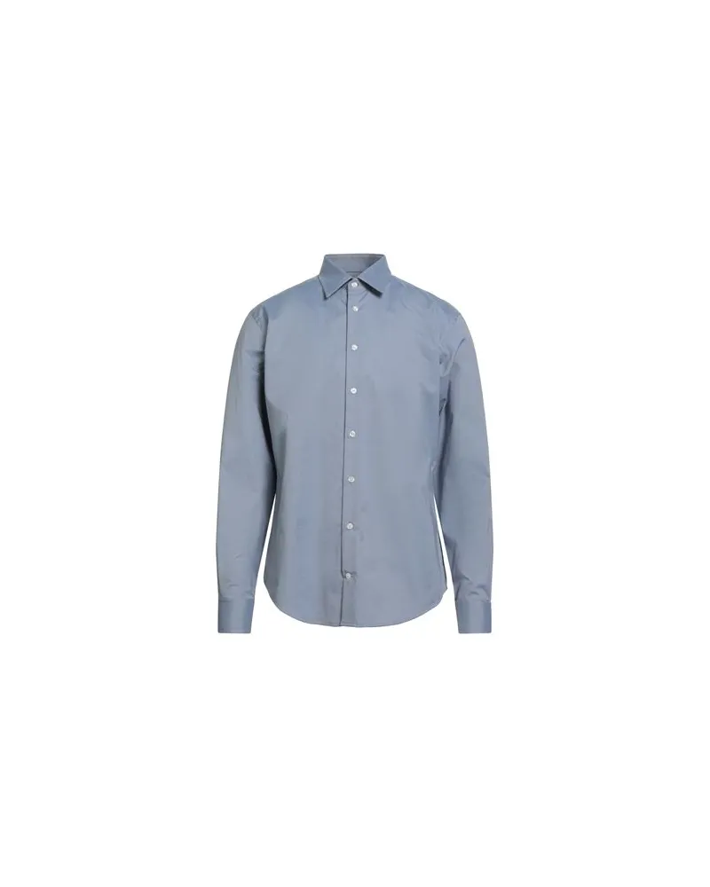 Emporio Armani TOPS - Hemdenauf YOOX.COM Taubenblau