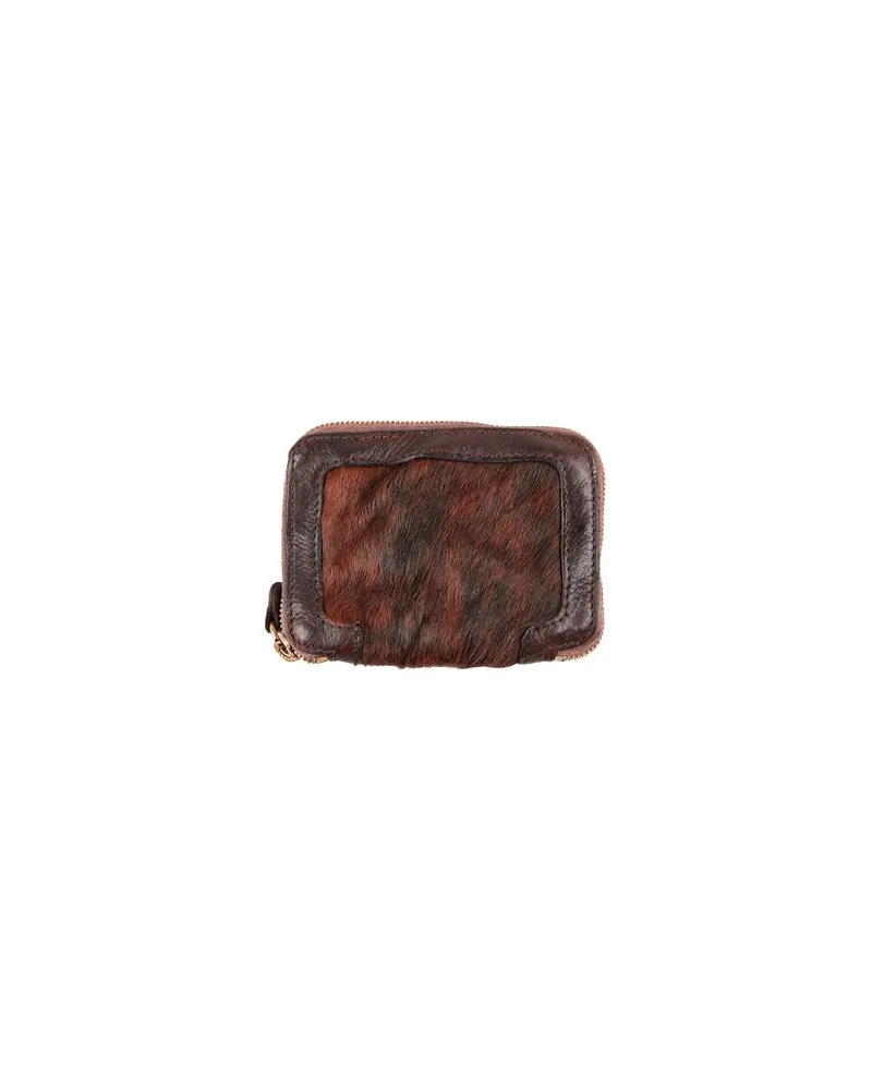 Campomaggi TOSCA - Kleinlederwaren - Brieftaschenauf YOOX.COM Dunkelbraun