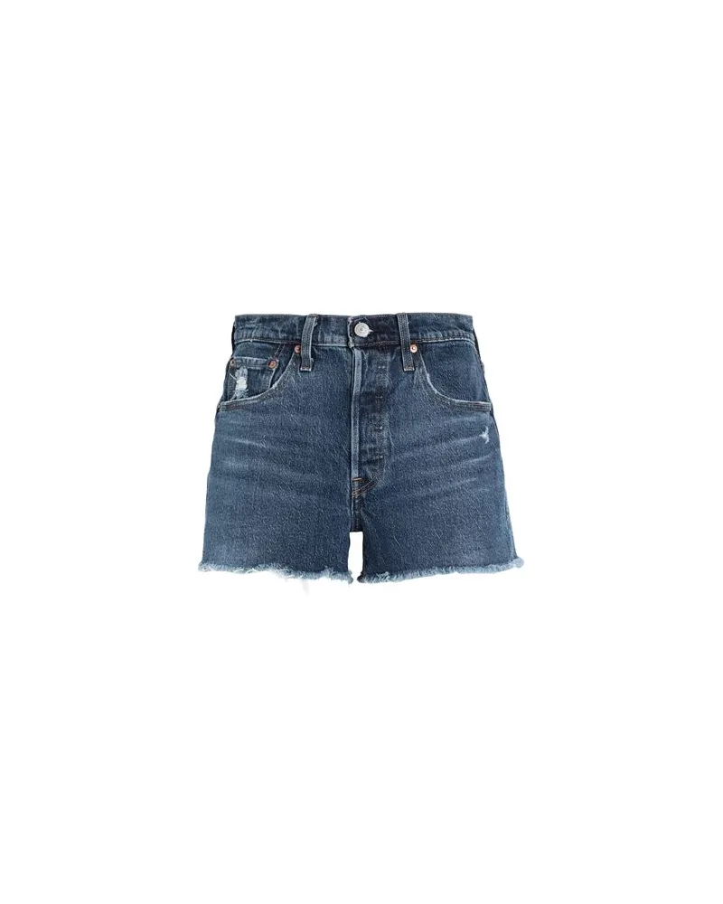 Levi's 501 ORIGINAL SHORT  - HOSEN & RÖCKE - Jeansshortsauf YOOX.COM Blau