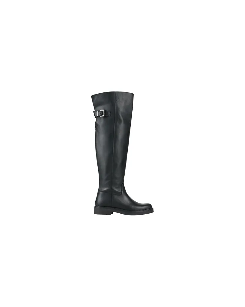GENEVE shoes SCHUHE - Stiefelauf YOOX.COM Schwarz