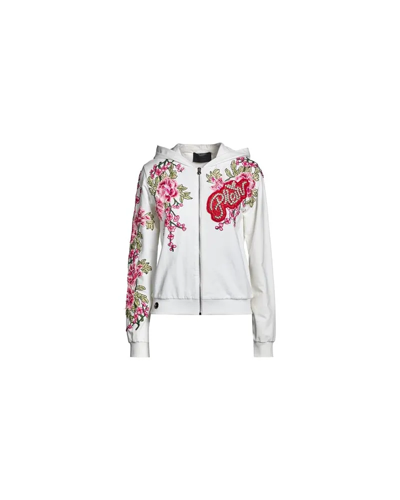 Philipp Plein TOPS - Sweatshirtsauf YOOX.COM Weiß
