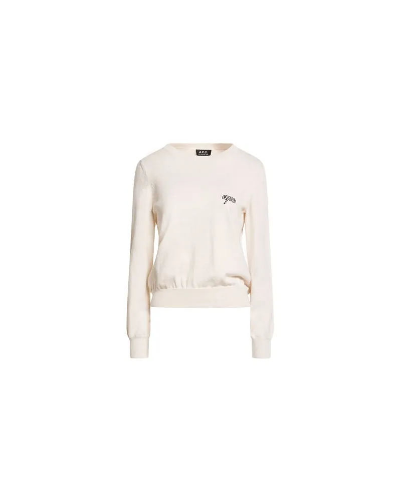 A.P.C. STRICKWAREN - Pulloverauf YOOX.COM Hellgrau