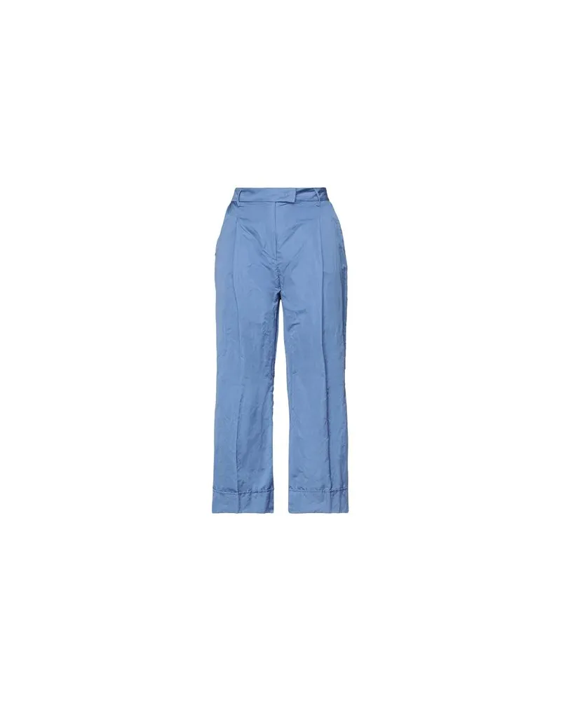 Manila Grace HOSEN & RÖCKE - Hosenauf YOOX.COM Blaugrau