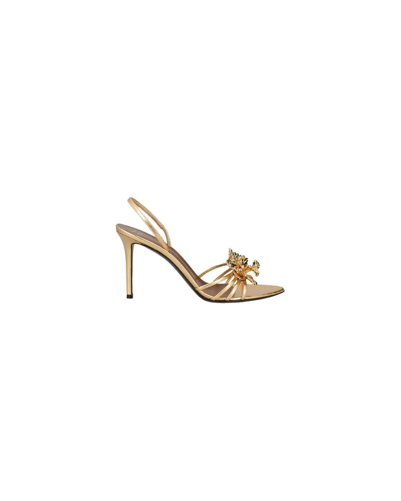 Giuseppe Zanotti SCHUHE - Sandalenauf YOOX.COM Gold