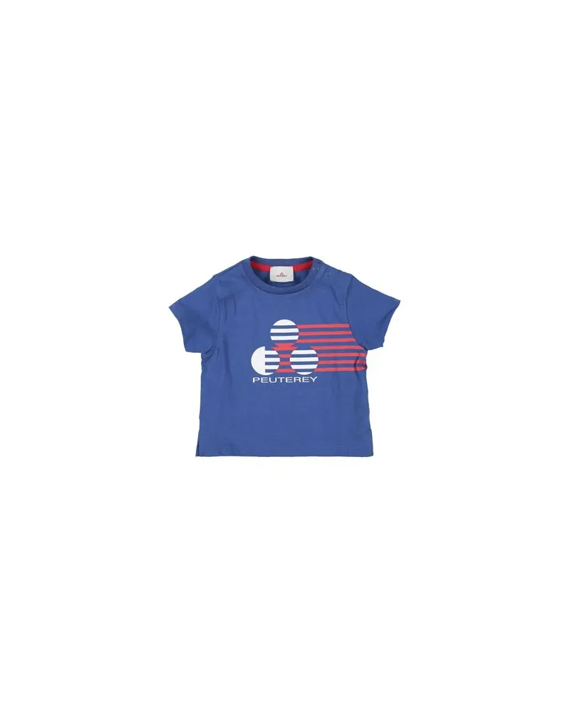 Peuterey TOPS - T-shirtsauf YOOX.COM Blau