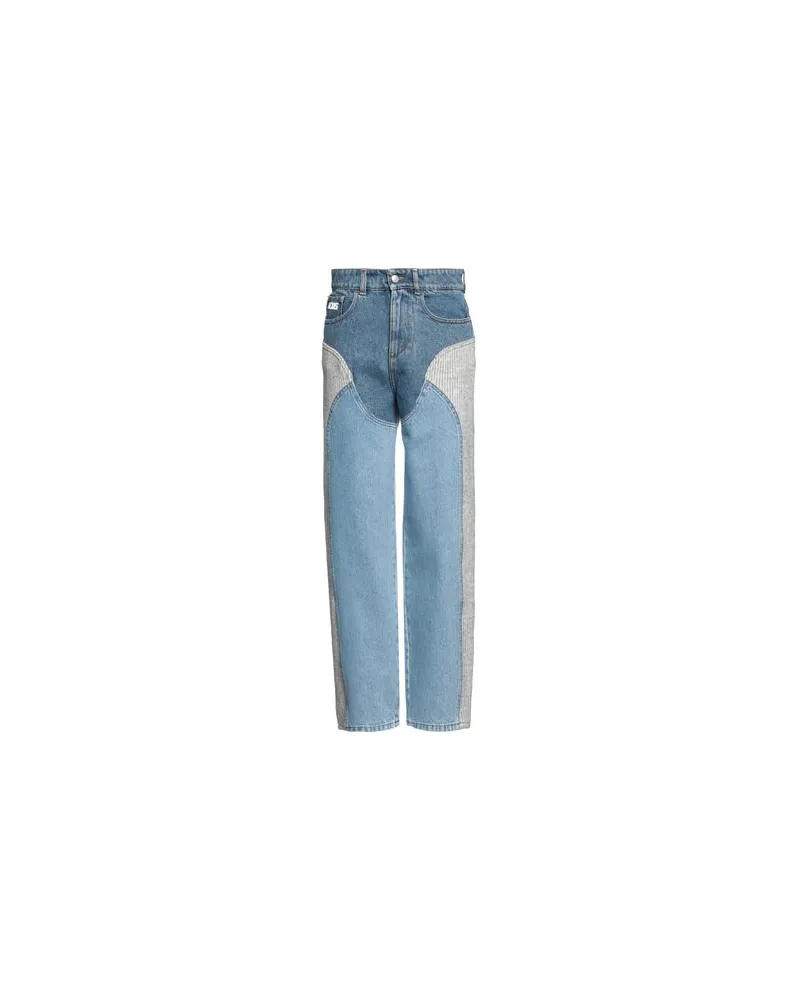 GCDS HOSEN & RÖCKE - Jeanshosenauf YOOX.COM Blau