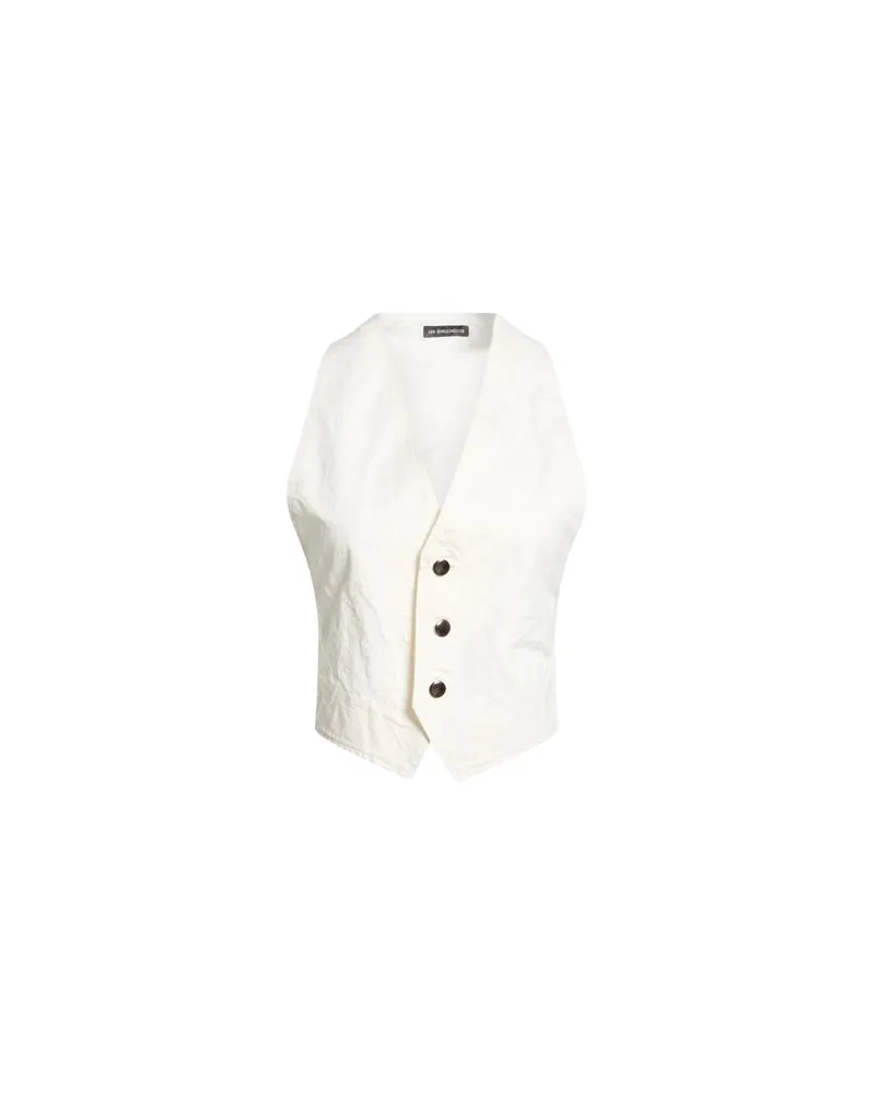 Ann Demeulemeester ANZÜGE und CO-ORDS - Couture-Westenauf YOOX.COM Elfenbein