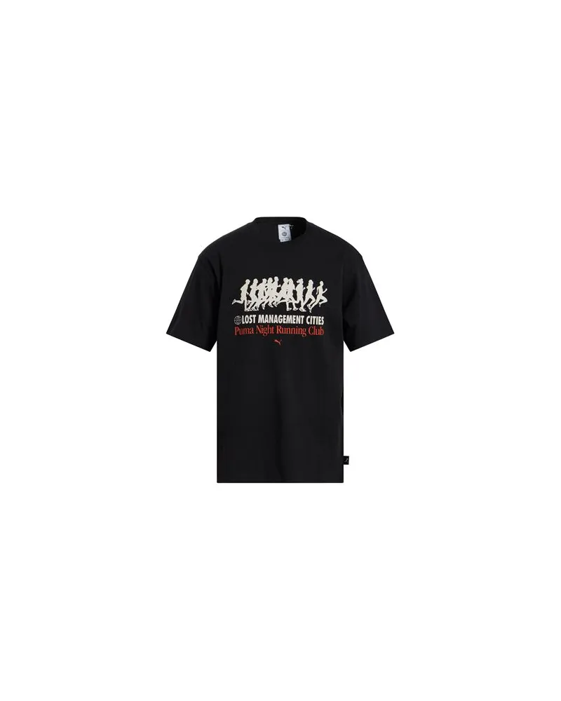 Puma X LOST MANAGEMENT CITIES - TOPS - T-shirtsauf YOOX.COM Schwarz