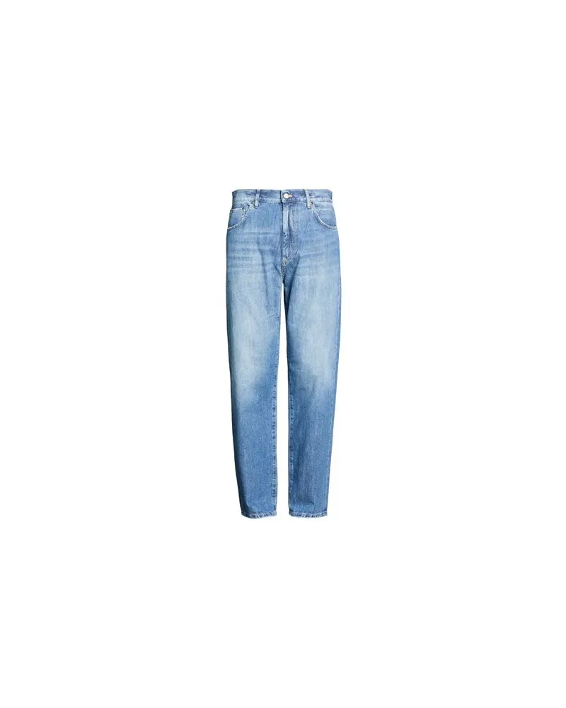 PT TORINO HOSEN & RÖCKE - Jeanshosenauf YOOX.COM Blau