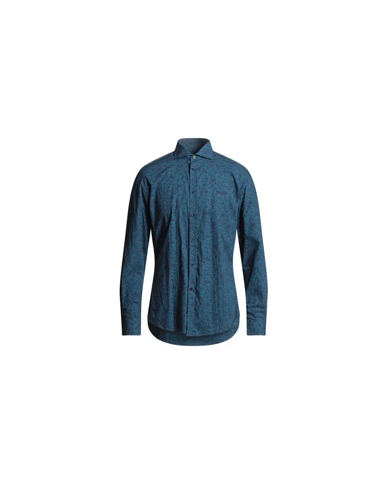 Harmont & Blaine TOPS - Hemdenauf YOOX.COM Blau