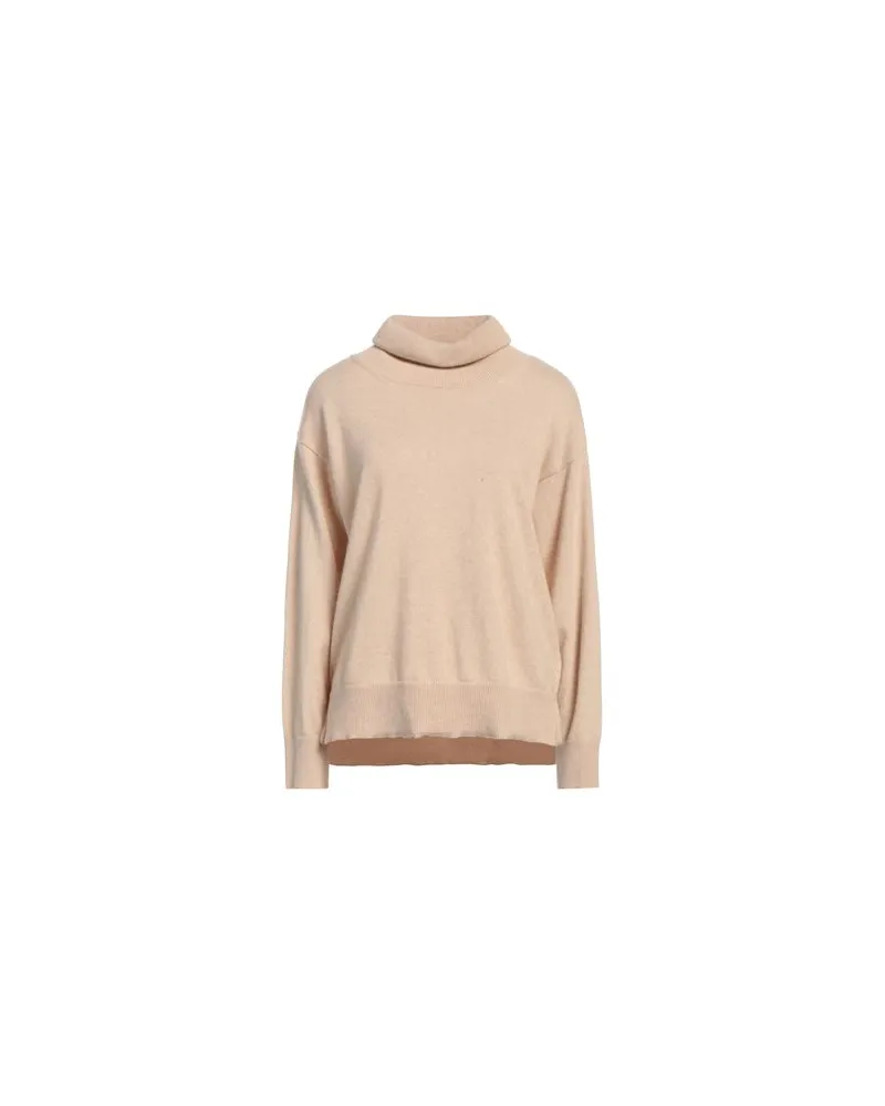 MOORER STRICKWAREN - Rollkragenpulloverauf YOOX.COM Beige