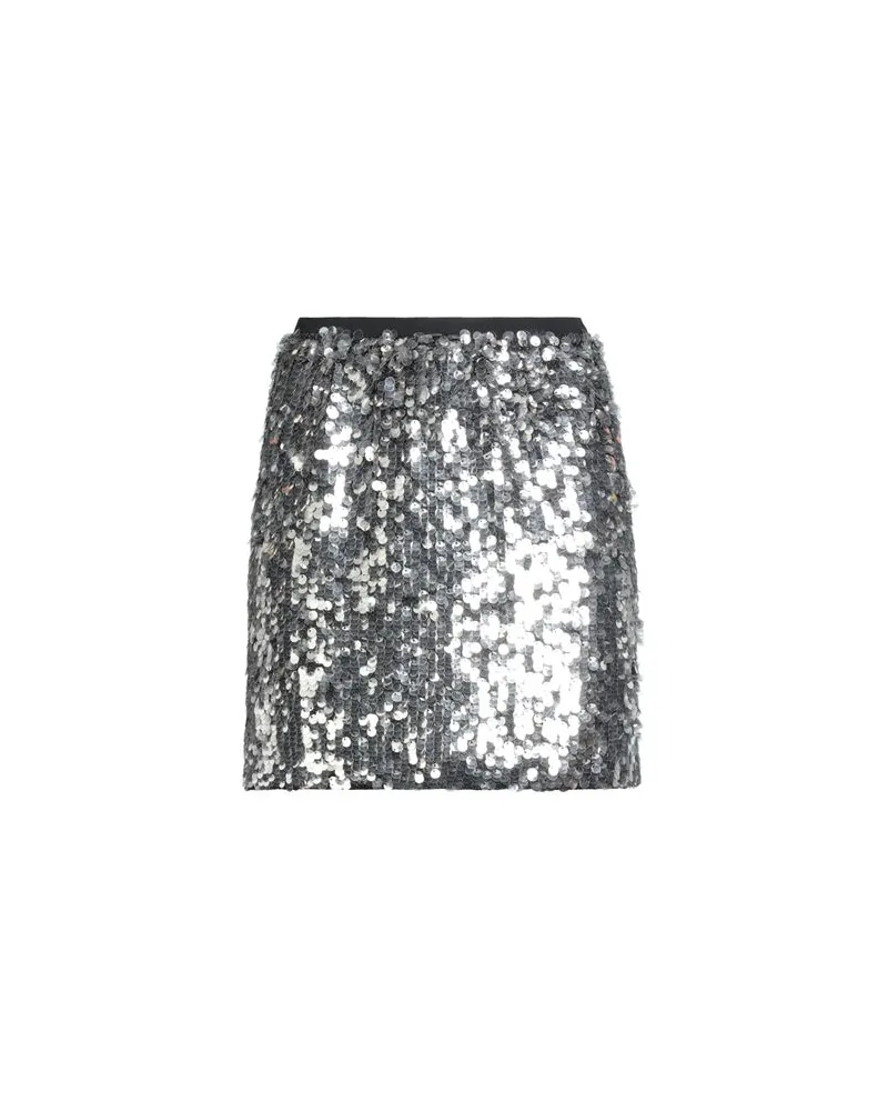 Pinko HOSEN & RÖCKE - Miniröckeauf YOOX.COM Silber