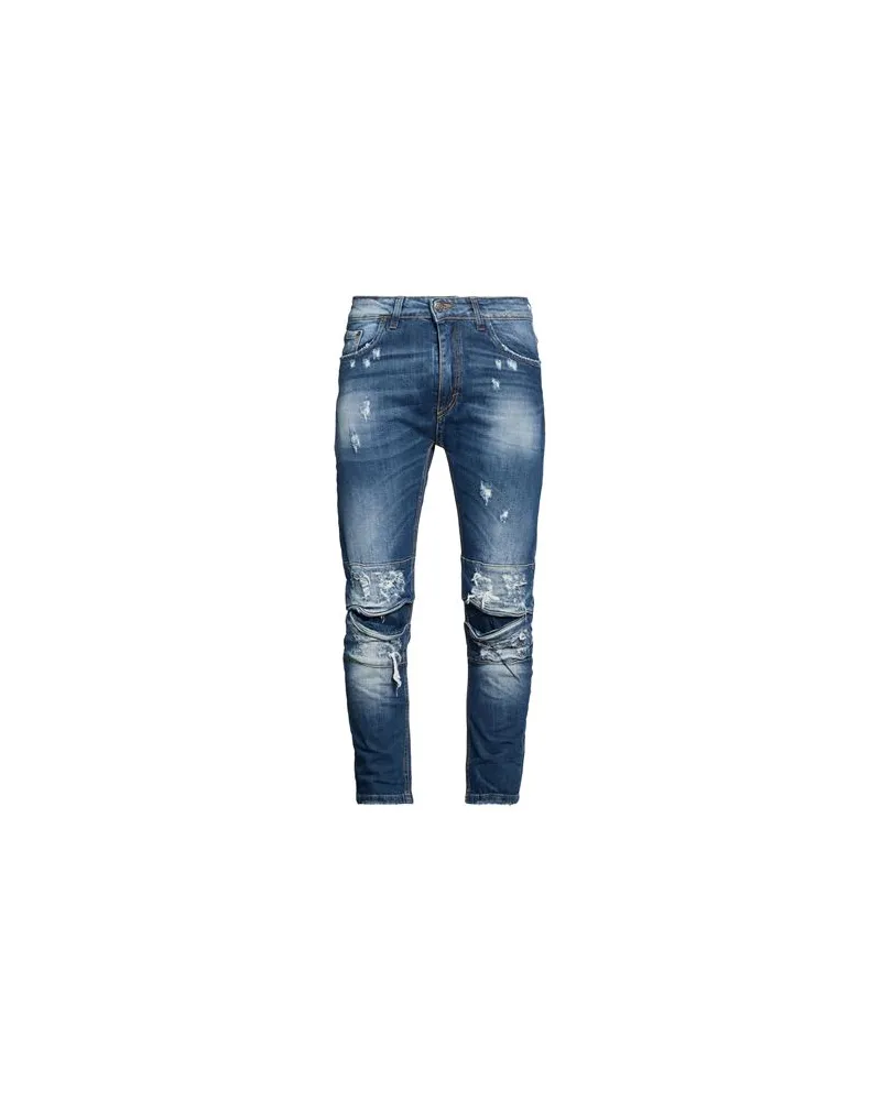 Rêver Paris HOSEN & RÖCKE - Jeanshosenauf YOOX.COM Blau