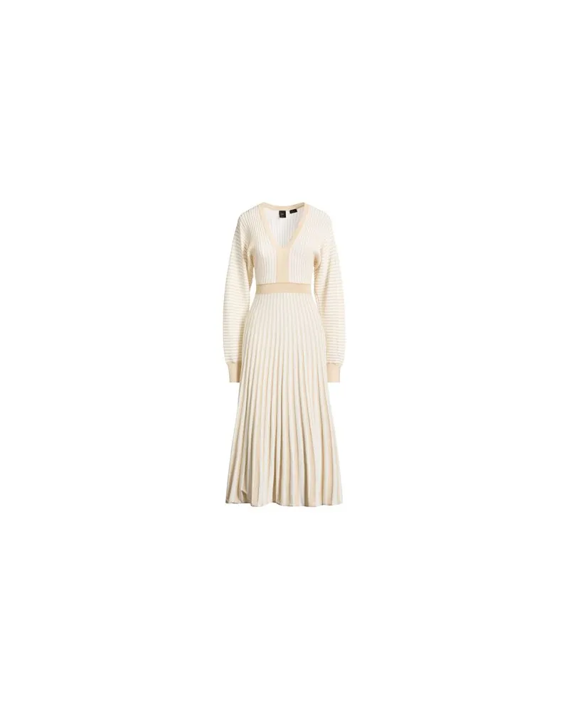Pinko KLEIDER - Midi-Kleiderauf YOOX.COM Elfenbein