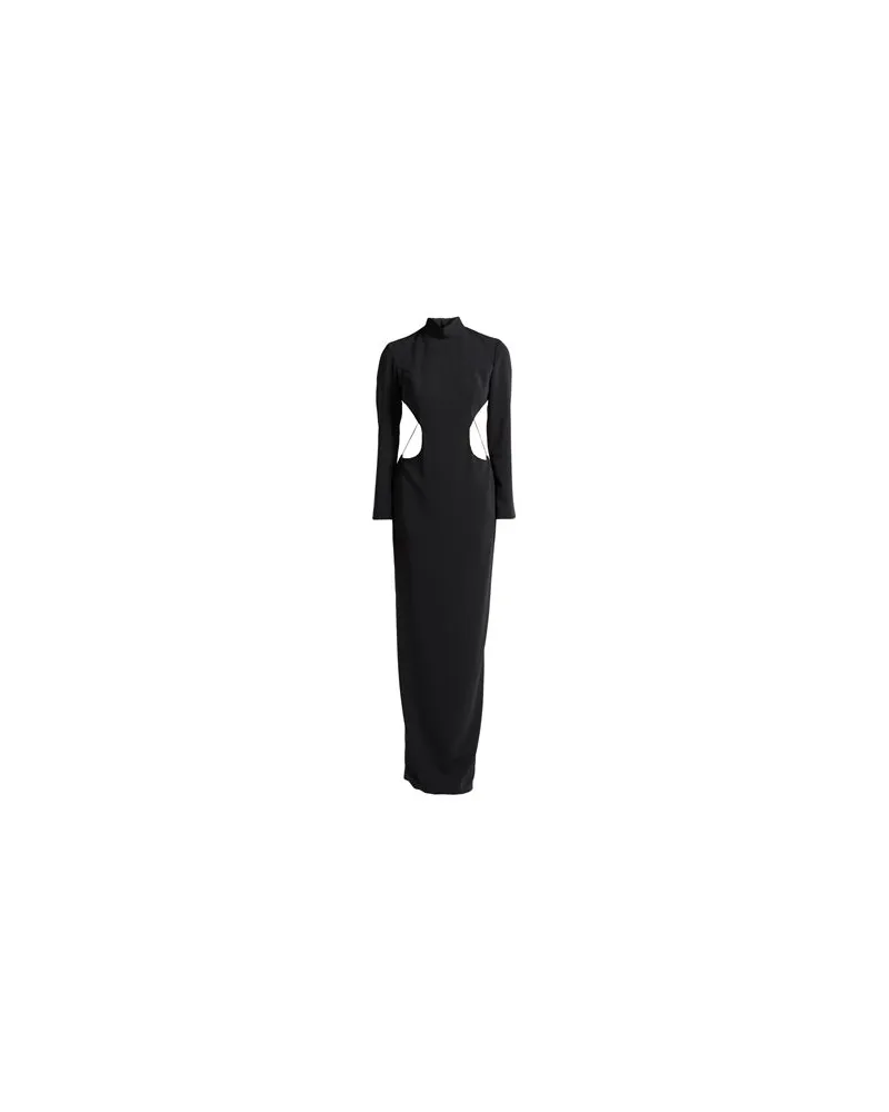 Mônot KLEIDER - Maxi-Kleiderauf YOOX.COM Schwarz