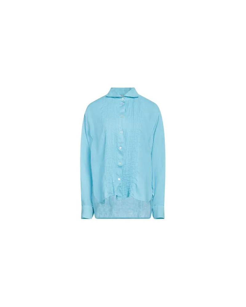 BARENA TOPS - Hemdenauf YOOX.COM Azurblau