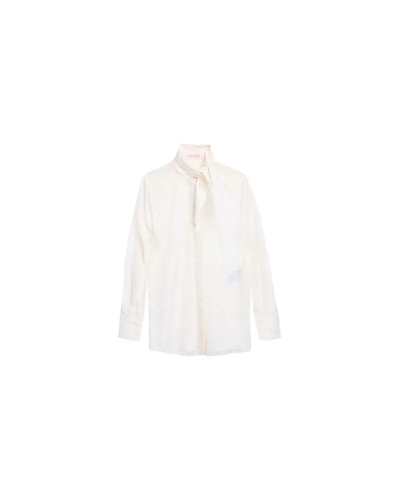 Valentino Garavani TOPS - Hemdenauf YOOX.COM Cremeweiß