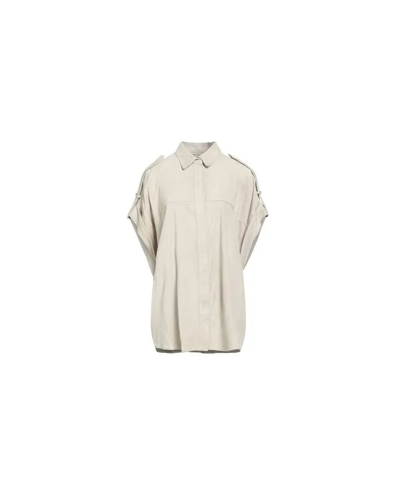 Dondup TOPS - Hemdenauf YOOX.COM Cremeweiß