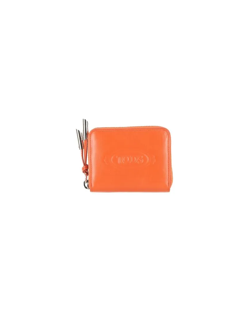 TOD'S Kleinlederwaren - Brieftaschenauf YOOX.COM Orange
