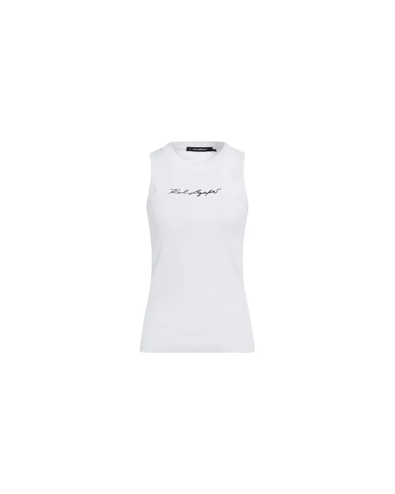 Karl Lagerfeld TOPS - T-shirtsauf YOOX.COM Weiß