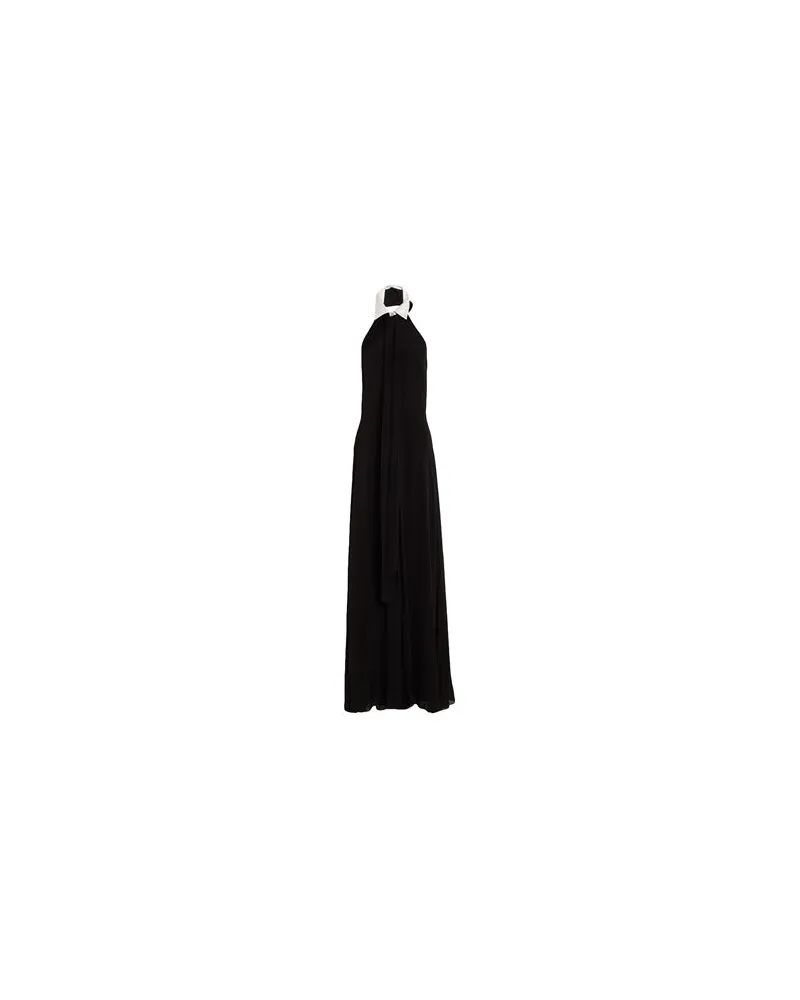 Karl Lagerfeld KLEIDER - Maxi-Kleiderauf YOOX.COM Schwarz