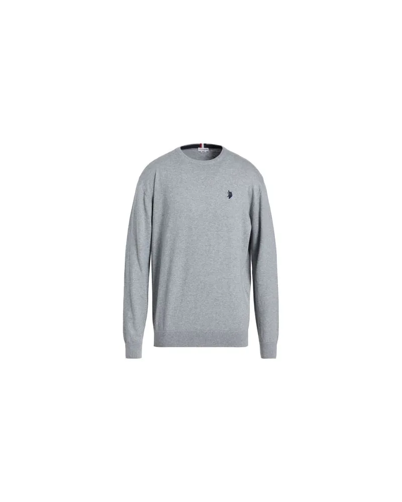 U.S. Polo Assn.  STRICKWAREN - Pulloverauf YOOX.COM Hellgrau