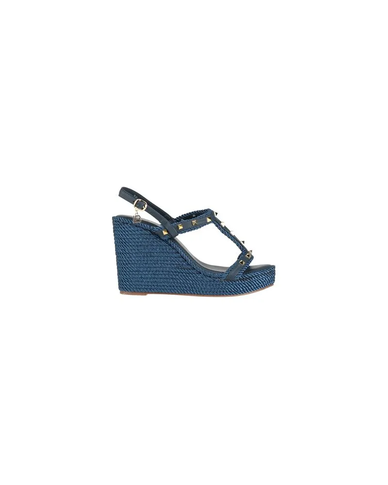 Laura Biagiotti SCHUHE - Sandalenauf YOOX.COM Marineblau