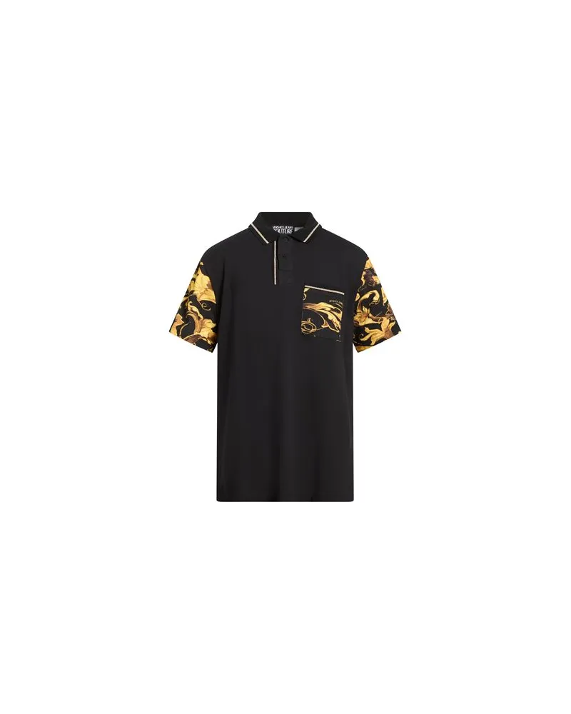 Versace Jeans TOPS - Poloshirtsauf YOOX.COM Schwarz