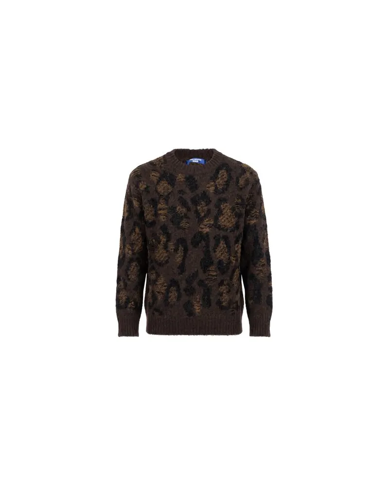 Junya Watanabe STRICKWAREN - Pulloverauf YOOX.COM Dunkelbraun