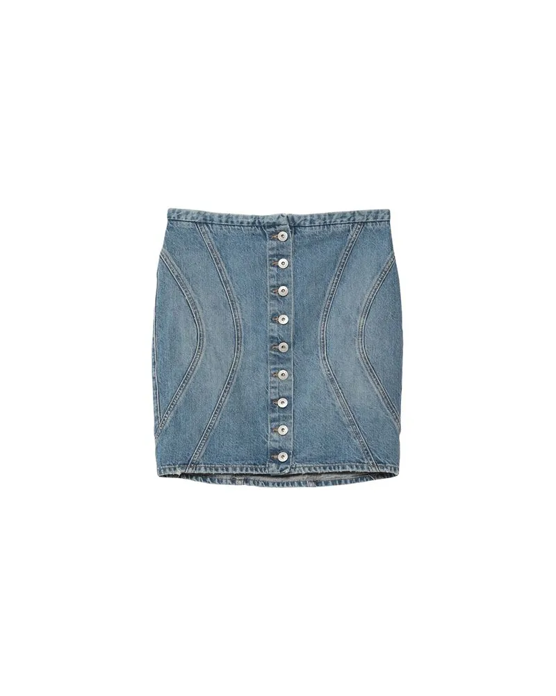 Marcelo Burlon | County of Milan HOSEN & RÖCKE - Jeansröckeauf YOOX.COM Blau