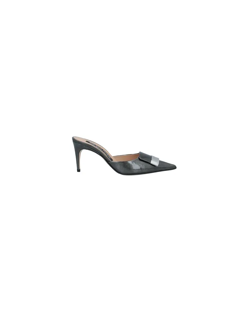 Sergio Rossi SCHUHE - Mules & Clogsauf YOOX.COM Dunkelgrün